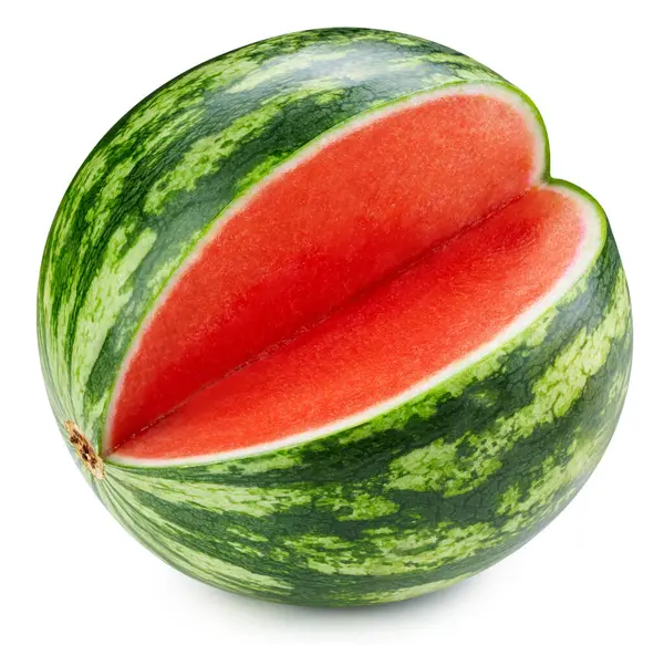 Watermelon Clipping Path Watermelon Isolated White Background — Stock Photo, Image