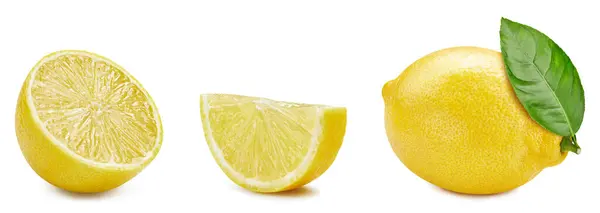 레몬을 수집합니다 레몬은 배경에 매크로 스튜디오 — 스톡 사진