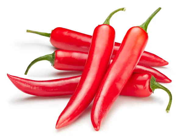Composition Many Fresh Hot Chili Peppers Red Hot Chili Peppers Royalty Free Stock Images