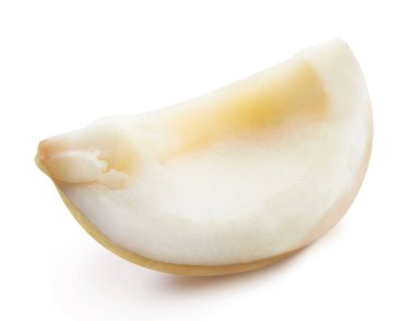 Fındık. Fındık, beyaz arka planda izole edilmiş. Kesme yolu olan fındık