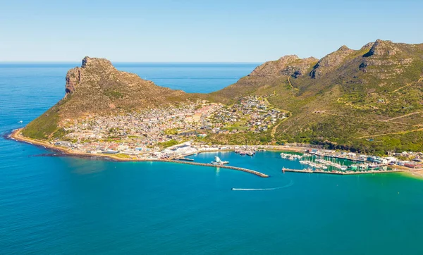 Hout Bay Coastal Mountain Landscape Fynbos Flora Cape Town South — Stock Photo, Image