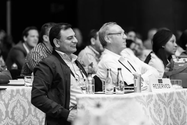 ヨハネスブルグ 南アフリカ 2017年8月17日 大規模な会議室での販売会議に出席する代表者 — ストック写真
