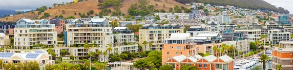 Stock image Cape Town, South Africa - Elevated view of V and A Waterfront dock area