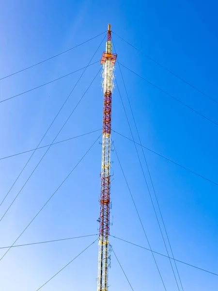 Constantiaberg Telecommunicatietoren Bergtop Kaapstad Zuid Afrika — Stockfoto