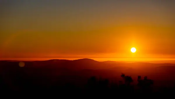 stock image Dramatic sunset view of mountains in the Namaqualand region of South Africa