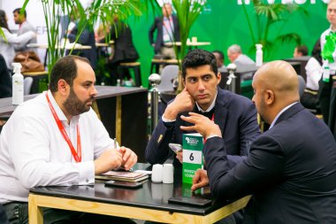 Cape Town, Güney Afrika - 8 Şubat 2023: Şirket konferansında delegeler