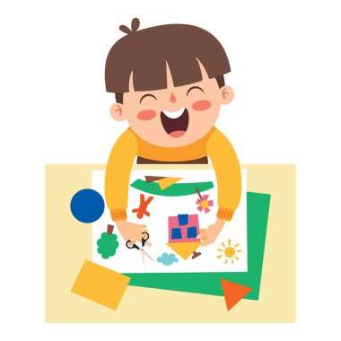 Çocuk doğrama kağıdının en iyi görünümü