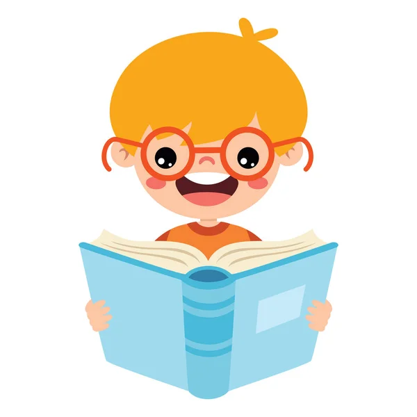 Детская Книга Чтения — стоковый вектор