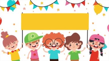 Sancak Tutan Çocukların Çizgi Filmi