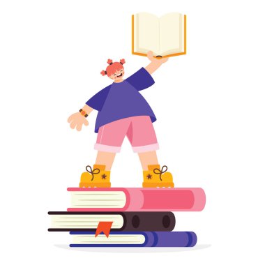 Üniversite ya da üniversite öğrencisinin çizimi