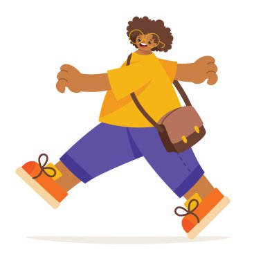 Üniversite ya da üniversite öğrencisinin çizimi