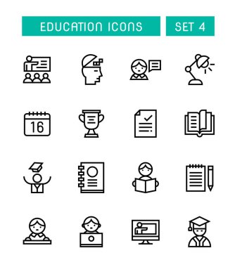 okul ve eğitim simgeleri