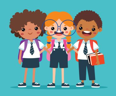 Çocukların Sarılma Çizgi Filmi