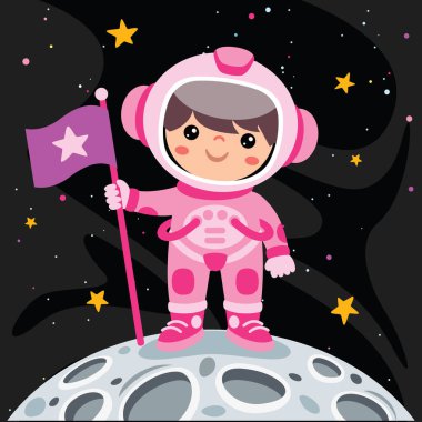 Bir Astronotla Uzay Kavramı