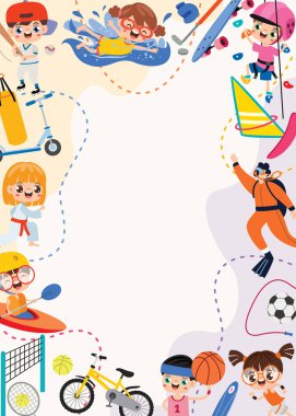 Spor Ögeleriyle Şablon Tasarımı