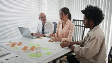Masada çalışma sürecini planlamak için çeşitli meslektaşların ofiste buluşması orta uzunlukta bir ihtimal.