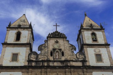 Salvador 'un tarihi merkezinde Sao Francisco Kilisesi ve Manastırı.