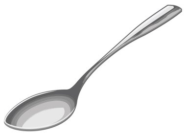 Spoon Side Quarter View Kitchen Utensil