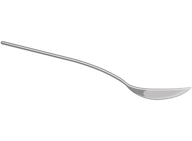 Spoon Side View Tea Dining Utensil