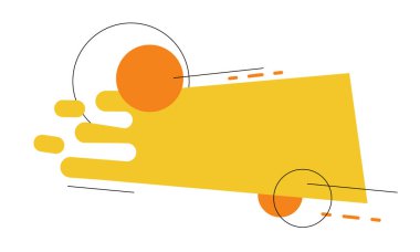 Reklamlarda kullanılacak vektör pankartı. Büyük afiş ve% 50 indirimli bilgi. Büyük indirim kuponu, mektuplar ve indirim bilgileri. % 50 indirim kuponu al.