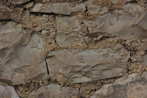 Stenen Rotswand Textuur Natuurlijke Achtergrond — Stockfoto