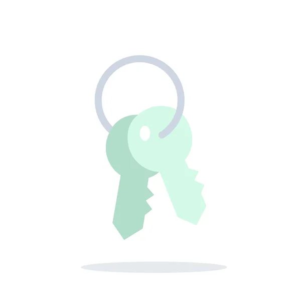Bunch Keys Design Plat Illustration — Image vectorielle
