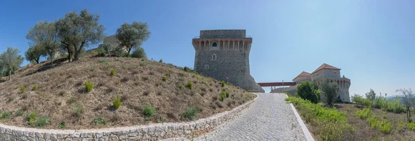 Ourem Santarem Portugal 2022 Ourem Ortaçağ Kalesi Saray Kalesinde Güzel — Stok fotoğraf
