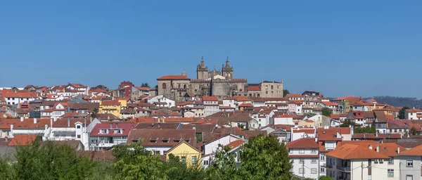 Viseu Portugal 2021 Panoramic Main View Downtown Viseu City Iconic — Stock Photo, Image