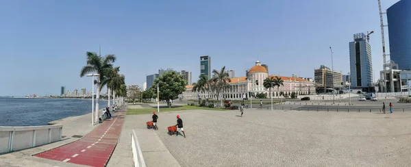 Luanda Angola 2022 Vista Panoramica Sugli Edifici Del Luanda Marginal — Foto Stock