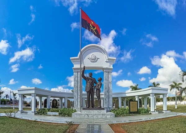 Λουάντα Αγκόλα 2023 Εξωτερική Πανοραμική Θέα Στο Μνημείο Προς Τιμήν — Φωτογραφία Αρχείου