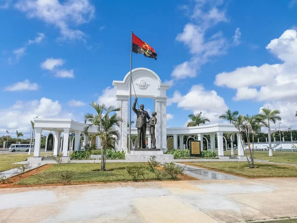 Λουάντα Αγκόλα 2023 Εξωτερική Άποψη Στο Μνημείο Προς Τιμήν Του — Φωτογραφία Αρχείου