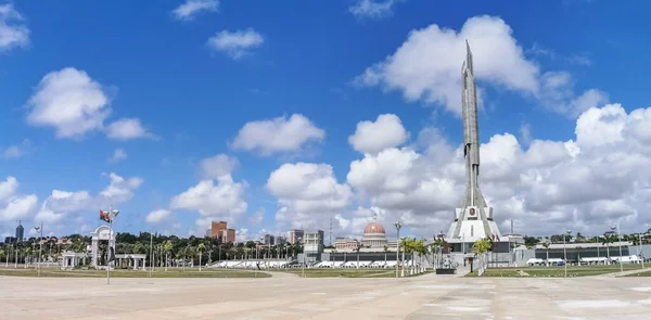 Luanda Angola 2023 Exterieur Panoramisch Uitzicht Het Monument Ter Ere — Stockfoto