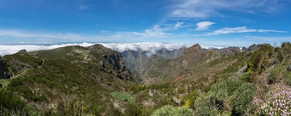 Madeira Adası Portekiz 2023 Pico Areeiro Pico Ruivo Dağlarının Zirvesi — Stok fotoğraf