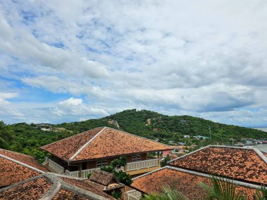 Koh Samui, Tayland 'ın güzel manzarası..