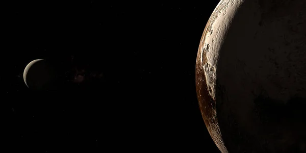 Pianeta Nano 28978 Ixion Orbita Vicino Pianeta Plutone — Foto Stock