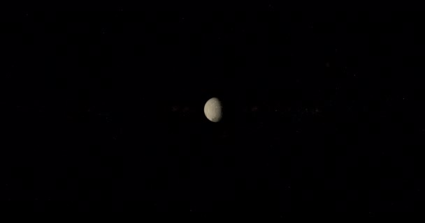 外太空朝向矮行星28978 Ixion — 图库视频影像
