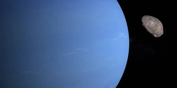 Варуна Транснептуновый Объект Вращающийся Вокруг Планеты Нептун — стоковое фото