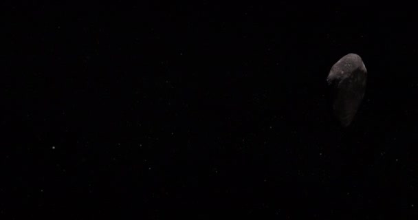 瓦鲁纳 海王星外天体 在外层空间轨道上运行 — 图库视频影像