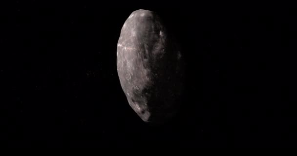 Varuna Objeto Transneptuniano Orbitando Bucle — Vídeo de stock