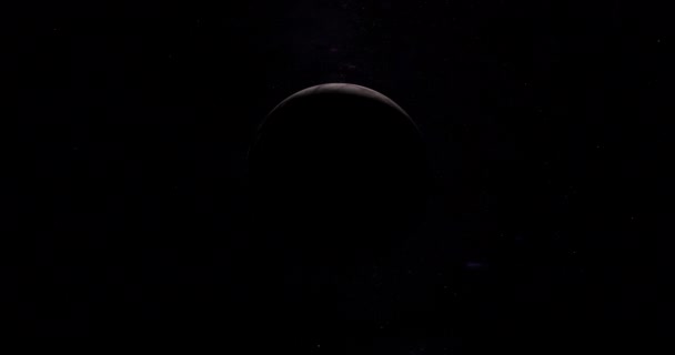 225088 Planeta Pitică Gonggong Spațiul Cosmic — Videoclip de stoc