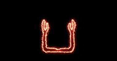 Ka yanan eski Mısır sembolü. Döngü