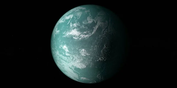 stock image Full Surface of exoplanet Kepler 22b