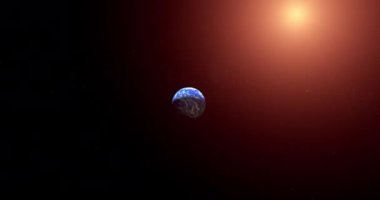 Yaşanabilir varsayımsal dış gezegen Toi 700 D ve büyük kırmızı yıldız