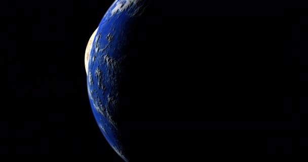 Hipotetyczna Egzoplaneta Mieszkaniowa Toi 700 Inna Planeta — Wideo stockowe