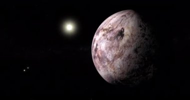 Alpha Centauri ikili yıldızları ve kırmızı cüce yıldızlı Exoplans Proxima Centauri b