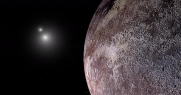 Exoplanet Proxima Centauri Podwójnym Układem Gwiazd Alpha Centauri — Wideo stockowe