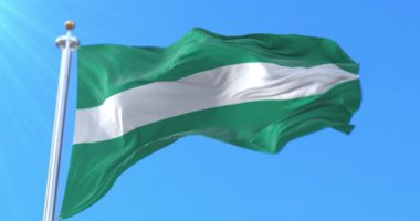 Valga şehri bayrağı, Estonya. Döngü