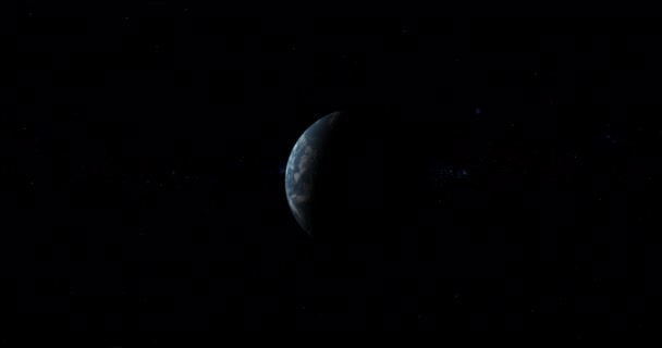 Exoplanet Kepler 22B Blue Star Outer Space — Video Stock