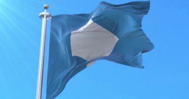 Norveç, Alta Kommune bayrağı. Döngü