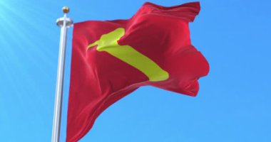 Norveç, Masoy Kommune bayrağı. Döngü
